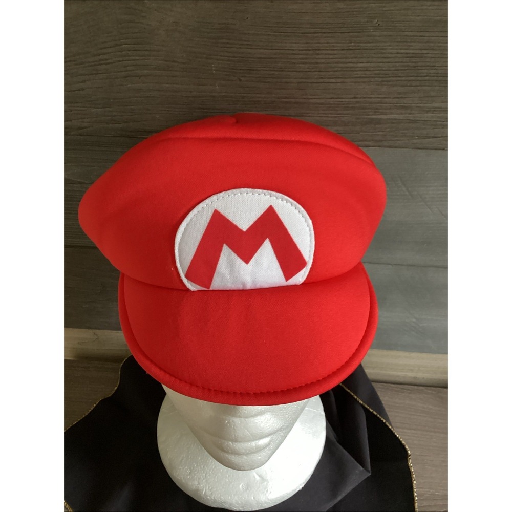 Super Mario Brothers Game Nintendo Kids Birthday Party Hat,costume One SZ Fit